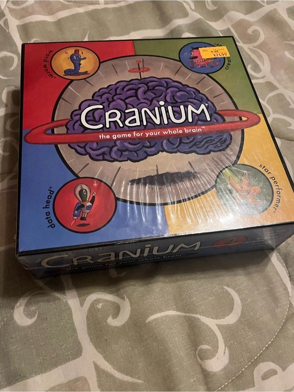 Vintage Cranium Board Game 1998 Original Edition Factory Sealed New In Box NIB